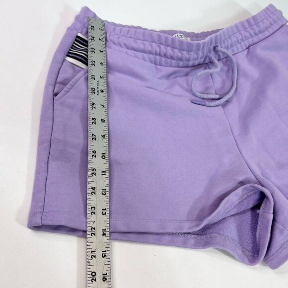 Peloton Shorts Womens Extra Large Light Purple Solid Drawstrings Sporty Short - Picture 6 of 9